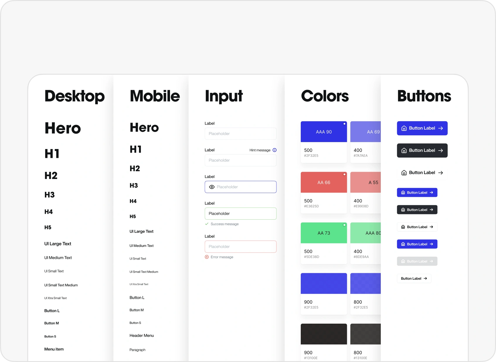 Kriolish design system